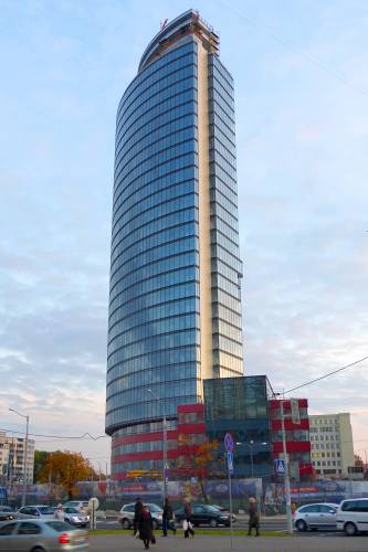 Фото современного здания. Современная архитектура в Минске фото